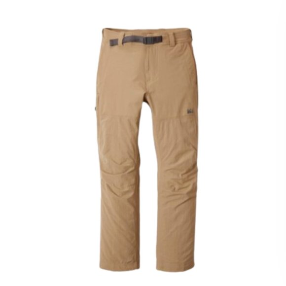 REI Co-Op Screenline Pants Chinos Mens 38 x 32 Khaki Tan Chino Hiking Traveler - Picture 11 of 11